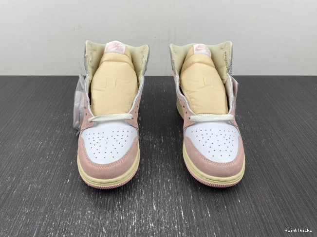 Air (Women's) High Jordan Pink Washed OG 1 Retro FD2596-600 1211